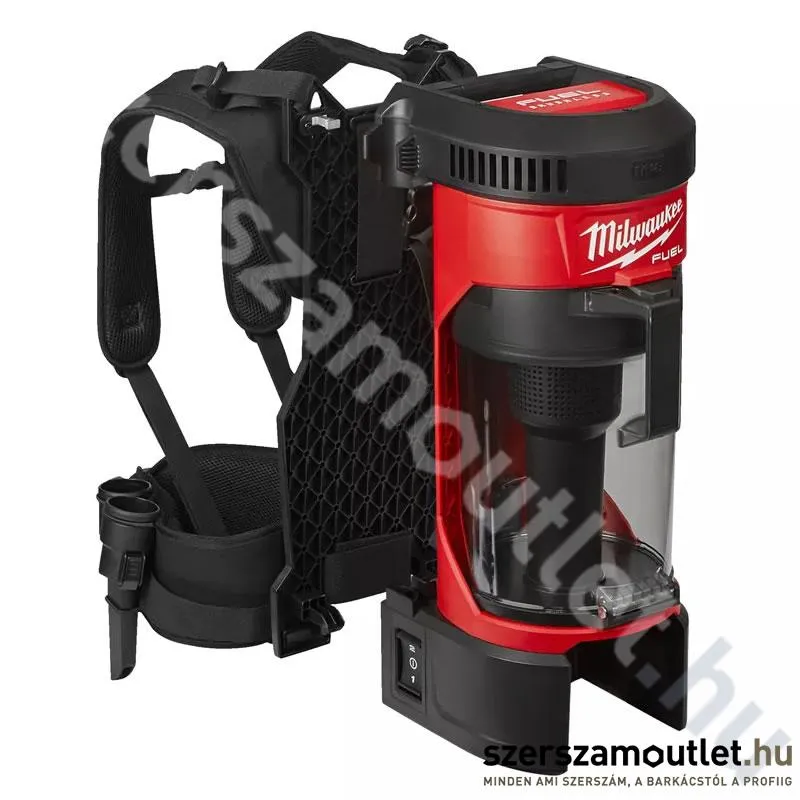 MILWAUKEE M18 FBPV-0 Akkus háti porszívó (18V) (Akku és töltő nélkül!) (4933464483)