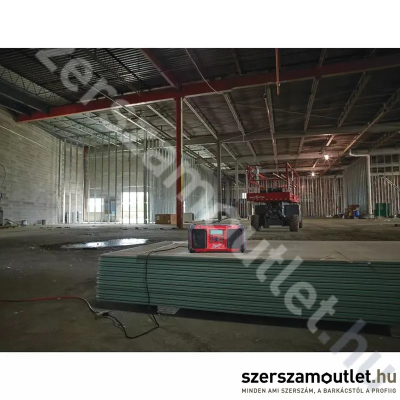 MILWAUKEE M18 JSR DAB+-0 Akkus rádió (18V) (Akku és töltő nélkül) (4933451251)