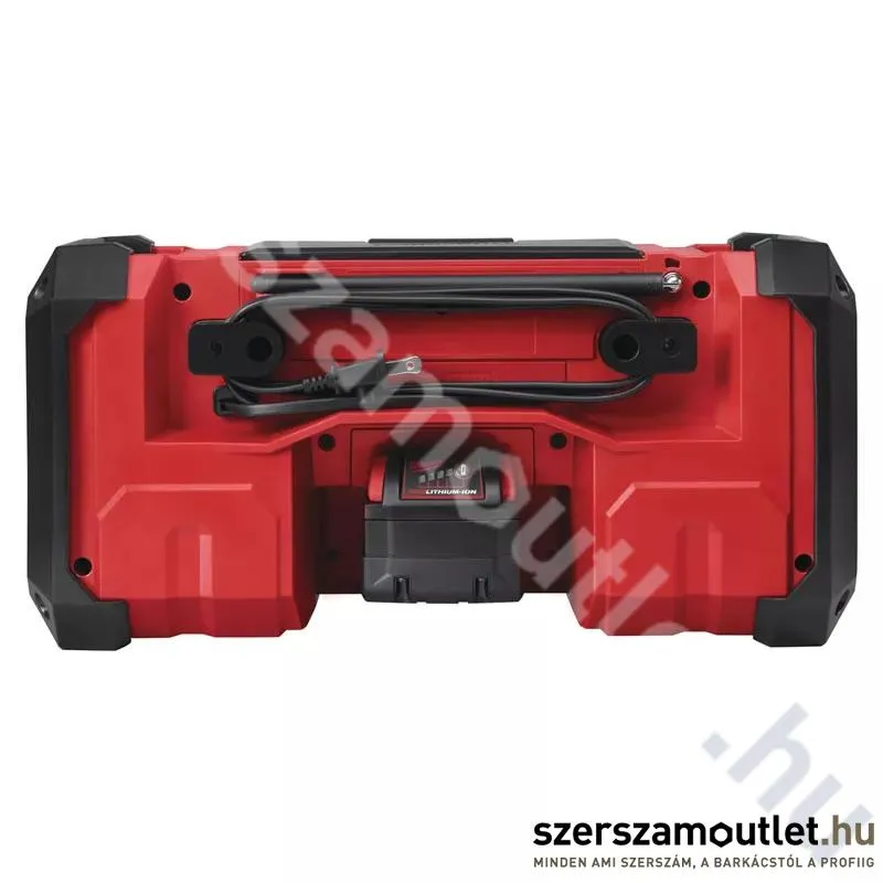 MILWAUKEE M18 JSR DAB+-0 Akkus rádió (18V) (Akku és töltő nélkül) (4933451251)
