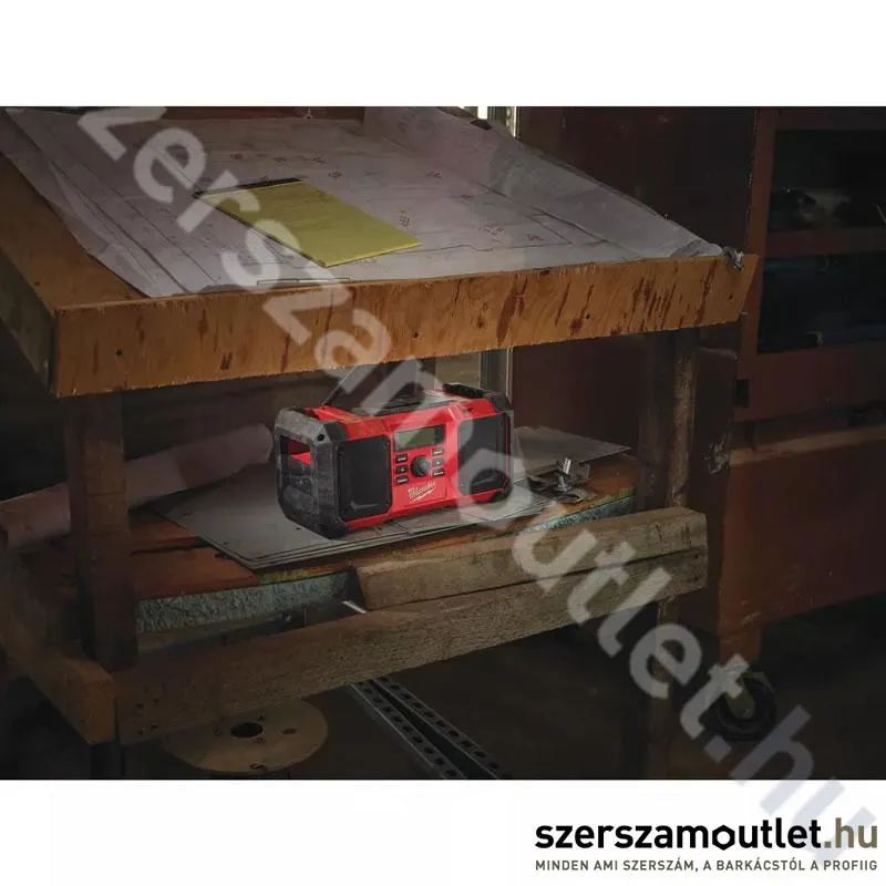 MILWAUKEE M18 JSR DAB+-0 Akkus rádió (18V) (Akku és töltő nélkül) (4933451251)