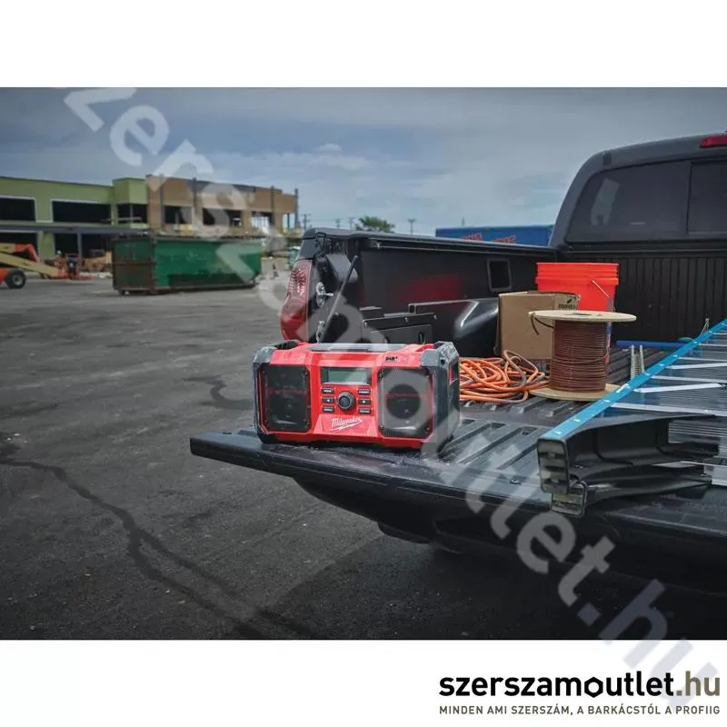 MILWAUKEE M18 JSR DAB+-0 Akkus rádió (18V) (Akku és töltő nélkül) (4933451251)