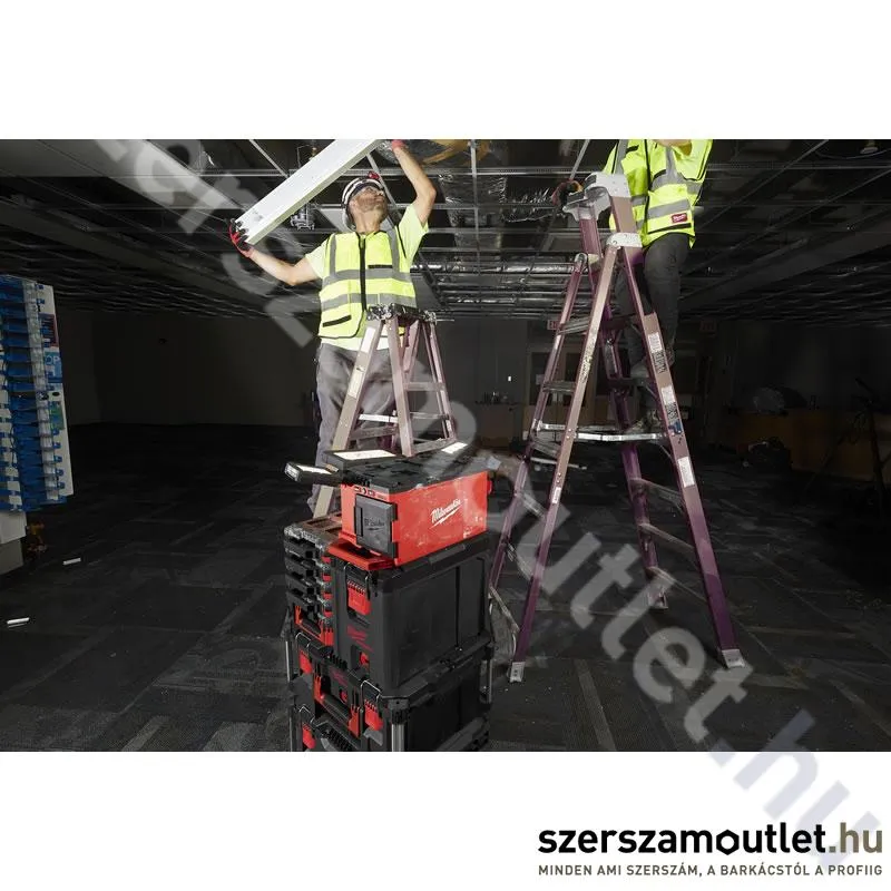 MILWAUKEE M18 POALC-0 PACKOUT Akkus térmegvilágító lámpa és töltő (18V) (Akku nélkül!) (4933478120)