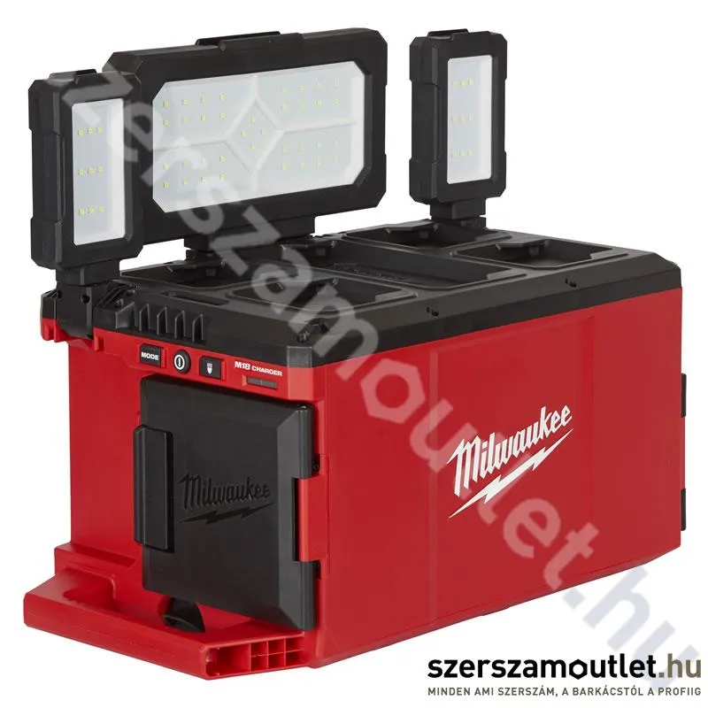 MILWAUKEE M18 POALC-0 PACKOUT Akkus térmegvilágító lámpa és töltő (18V) (Akku nélkül!) (4933478120)