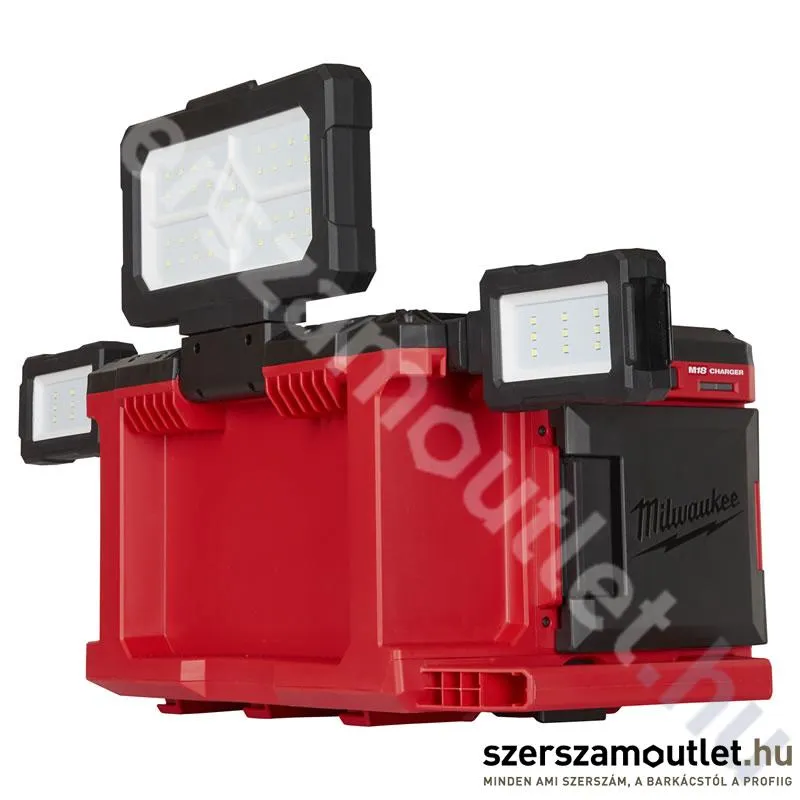 MILWAUKEE M18 POALC-0 PACKOUT Akkus térmegvilágító lámpa és töltő (18V) (Akku nélkül!) (4933478120)