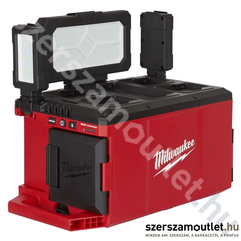 MILWAUKEE M18 POALC-0 PACKOUT Akkus térmegvilágító lámpa és töltő (18V) (Akku nélkül!) (4933478120)