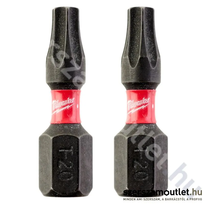 MILWAUKEE SHOCKWAVE TX20x25mm bithegy (2db)