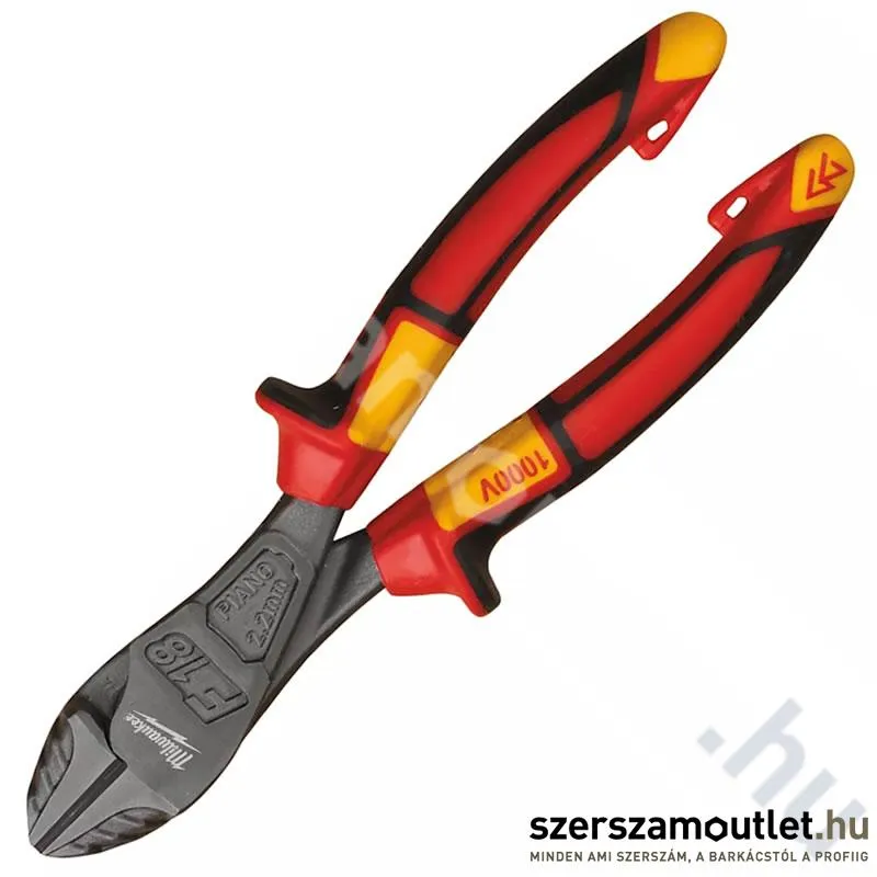 MILWAUKEE VDE HEAVY DUTY Erő és oldalcsípő fogó 180mm