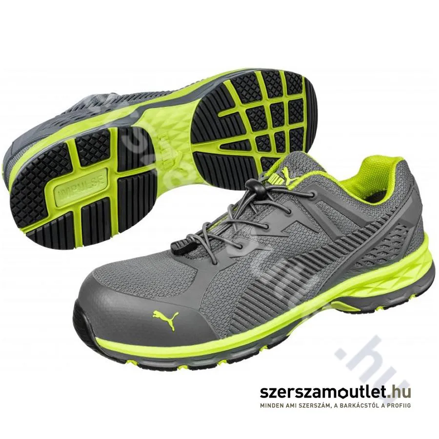 PUMA FUSE MOTION 2.0 GREEN LOW S1P ESD HRO SRC Munkavédelmi cipő (PUM-643880)