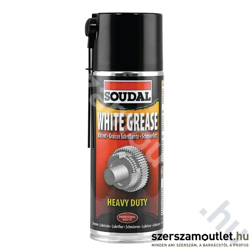 SOUDAL Fehér zsírzó spray 400ml (119706)