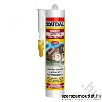 SOUDAL Neutrális szilikon transparens 280ml (103245)