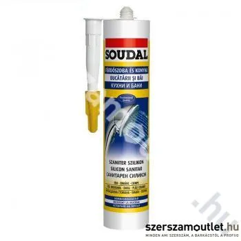 SOUDAL Szaniter szilikon fehér 280ml (103218)(153419)