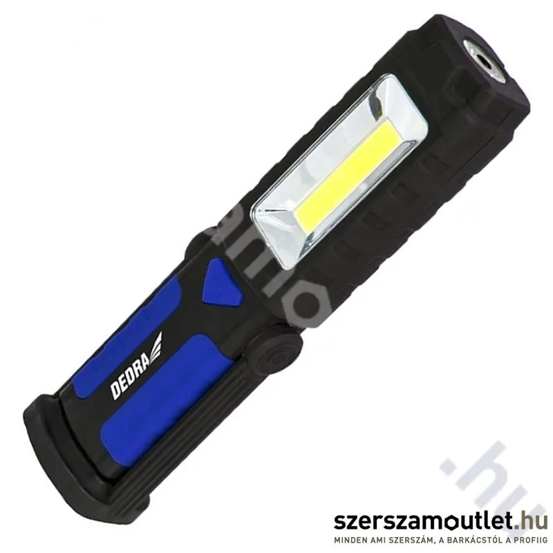 DEDRA COB LED+LED Elemlámpa 200lm