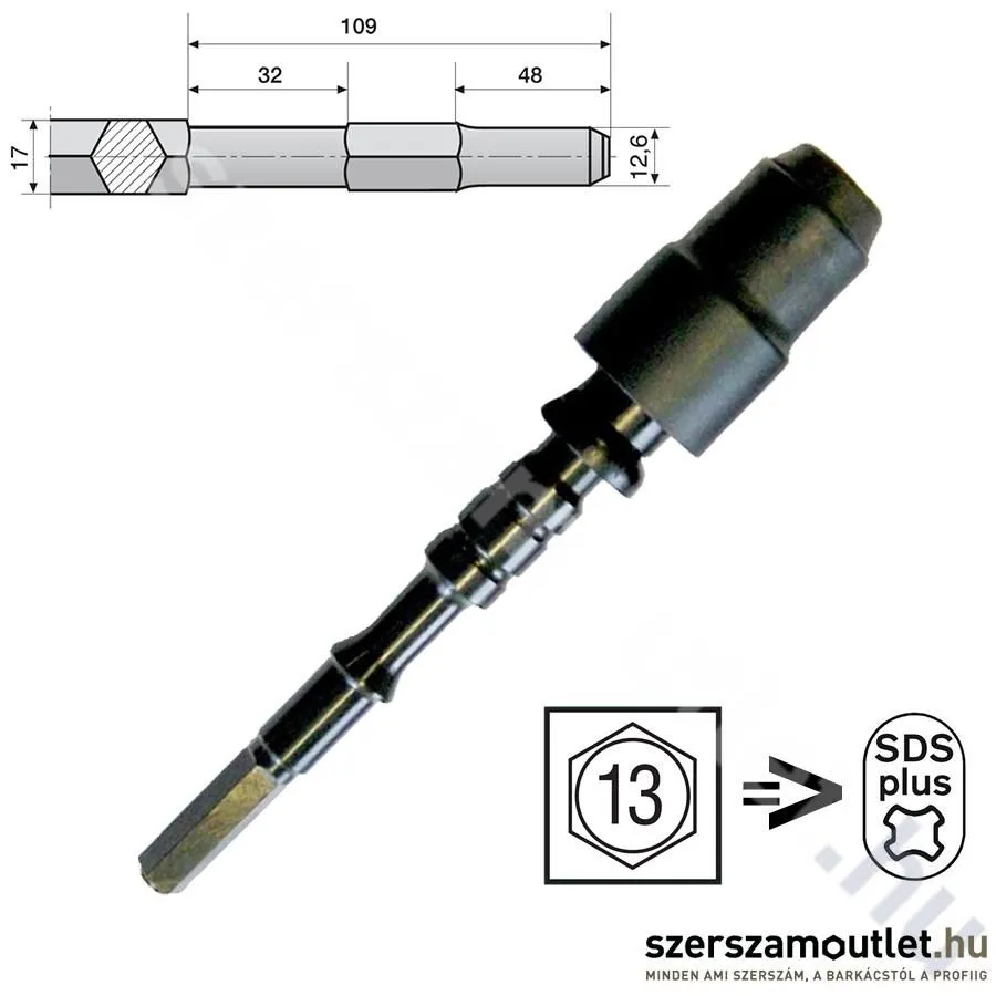 HIKOKI Átalakító adapter DH38SS modellhez SDS-Plus-ra